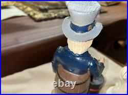 Uncle Sam Arab Cast Iron Mechanical Bank- John Wright 1975