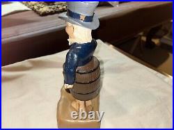 Uncle Sam Arab Cast Iron Mechanical Bank- John Wright 1975