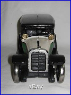 Very Rare 1927 Arcade Gmc Green Cab Co. Cast Iron Bank Pristine