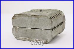 Victorian Antique Painted Iron Bank Coin Bank #50532 Victorian Antique Painted Iron Bank Coin Bank #50532