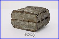 Victorian Antique Painted Iron Bank Coin Bank #50534 Victorian Antique Painted Iron Bank Coin Bank #50534