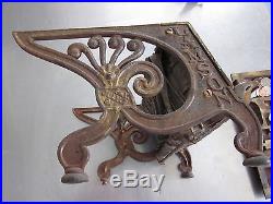 Vintage 1891 Lamson Ornate Cast Iron Coin Changer Change Sorter Machine Bank