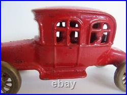 Vintage 1910's A C Williams Touring Carriage Car Cast Iron Bank