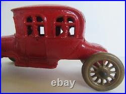Vintage 1910's A C Williams Touring Carriage Car Cast Iron Bank