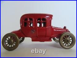 Vintage 1910's A C Williams Touring Carriage Car Cast Iron Bank