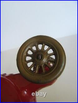 Vintage 1910's A C Williams Touring Carriage Car Cast Iron Bank