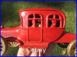 Vintage 1910's A C Williams Touring Carriage Car Cast Iron Bank