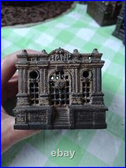 Vintage A. C. Williams Bank Cast Iron Still Coin Bank