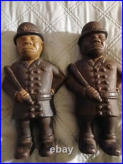 Vintage Antique Cast Iron A. C. Williams Mulligan the Cop Police Officer Bank