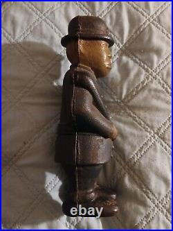 Vintage Antique Cast Iron A. C. Williams Mulligan the Cop Police Officer Bank