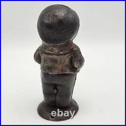 Vintage/Antique Middy Bank Still Coin Bank Cast Iron 5 1/4Tall No Clapper Vintage/Antique Middy Bank Still Coin Bank Cast Iron 5 1/4Tall No Clapper