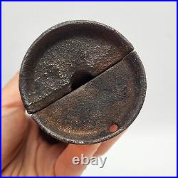 Vintage/Antique Middy Bank Still Coin Bank Cast Iron 5 1/4Tall No Clapper Vintage/Antique Middy Bank Still Coin Bank Cast Iron 5 1/4Tall No Clapper