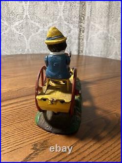 Vintage Bad Accident Cast Iron Mechanical Bank REPRODUCTION