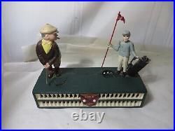Vintage Birdie Putt Cast Iron Mechanical Richards Bank By Utexiqual