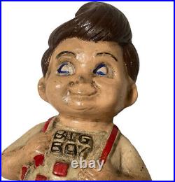 Vintage Bob's Big Boy Cast-Iron Bank Perfect Collection or Man Cave Piece