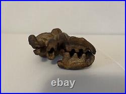 Vintage Cast Iron Buster Brown and Tige the Dog Still Bank