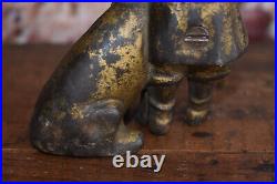 Vintage Cast Iron Buster Brown and Tige the Dog Still Bank