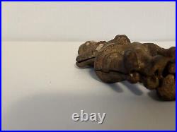 Vintage Cast Iron Buster Brown and Tige the Dog Still Bank