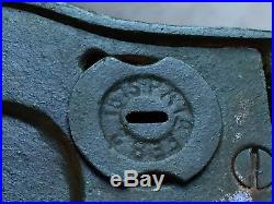 Vintage Cast Iron Mechanical Bank William Tell & Apple J & E Stevens Company