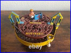 Vintage Cast Iron Mechanical Horse Race Functional Coin Bank 1871 Repair TESTED