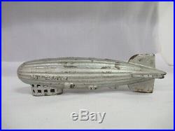Vintage Cast Iron Rare Graf Zeppelin Bank, 353-e