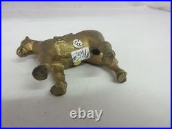 Vintage Cast Iron Rare Small Horse Savings Bank 855