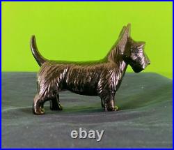 Vintage Cast Iron Terrier Shepard Cute Dog Puppy Savings Coin Cash Stash Bank