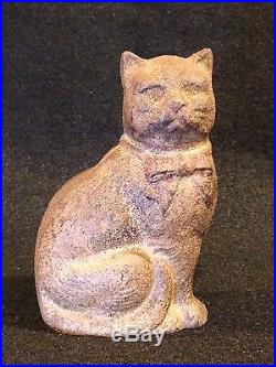 Vintage Cat Piggy Bank Collection 19 Cats 1 Dog Signed Ceramic Cast Iron Plaster