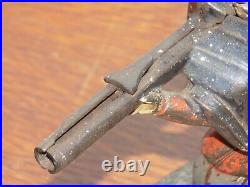 Vintage Creedmore Cast Iron Mechanical Bank Vintage Creedmore Cast Iron Mechanical Bank