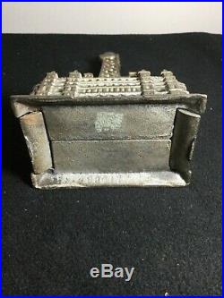 Vintage Edwardian 1907 Cast Iron Blackpool Tower Money box bank 499017