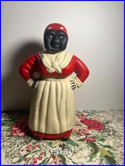 Vintage Folk Art, Cast Iron Bank