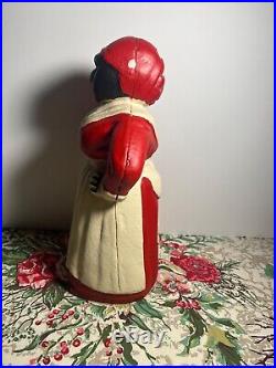 Vintage Folk Art, Cast Iron Bank