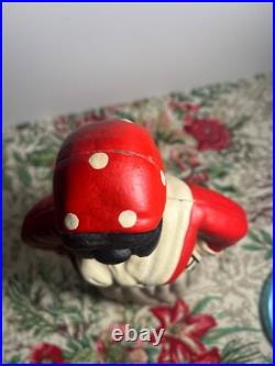 Vintage Folk Art, Cast Iron Bank