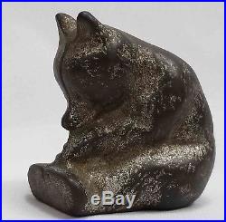 Vintage Hard To Find Cast Iron Honey Bear Toy Bank