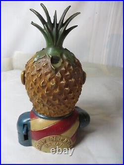 Vintage Imswiller & Baylor Penny Pineapple Mechanical Bank 1st Run Of 500