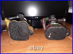 Vintage Jolly & Dinah Cast Iron Mechanical Banks