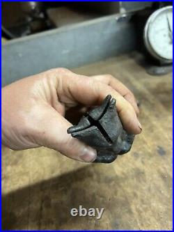 Vintage Old Rare PAT APD FOR Cast Iron Black Bear Coin Savings Bank Figure USA