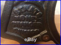 Vintage PAT1890 STAATS Cast Iron Coin Banking Money Changer. Original