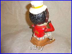 Vintage Style Antique Reproduction Cast Iron Toy Mechanical Coin Bank