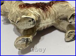 Vintage Toscano Cavalier King Charles Spaniel Dog Bank Cast Iron Mechanical USA Vintage Toscano Cavalier King Charles Spaniel Dog Bank Cast Iron Mechanical USA