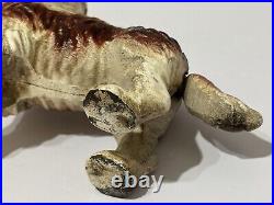 Vintage Toscano Cavalier King Charles Spaniel Dog Bank Cast Iron Mechanical USA Vintage Toscano Cavalier King Charles Spaniel Dog Bank Cast Iron Mechanical USA