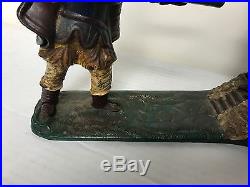 Vintage WILLIAM TELL Cast Iron Mechanical Coin Bank
