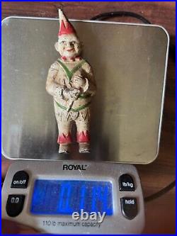 Vintage antique cast iron still bank 6 clown A. C Williams