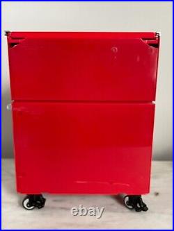 Vtg Snap-On Miniature Replica Tool Box Chest Cabinet Toy Bank Red KRL1201/1001