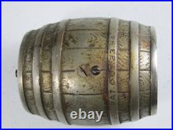 White City Puzzle Savings Bank Barrel of Money 1894