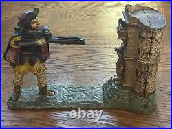 William Tell cast-iron mechanical bank (1862) good Original Paint