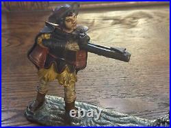 William Tell cast-iron mechanical bank (1862) good Original Paint