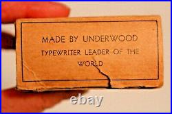 Worlds Fair 1939 Underwood Typewriter Bank in original box